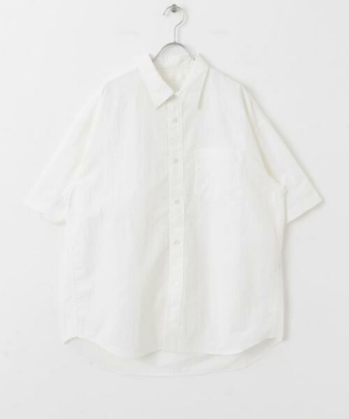 SENSE OF PLACE by URBAN RESEARCH / センスオブプレイス バイ アーバンリサーチ シャツ・ブラウス | ナイロンレギュラーカラールーズショートスリーブシャツ | 詳細22