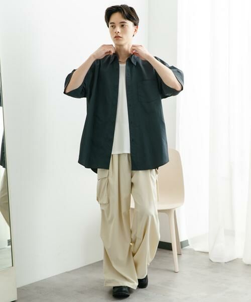 SENSE OF PLACE by URBAN RESEARCH / センスオブプレイス バイ アーバンリサーチ シャツ・ブラウス | ナイロンレギュラーカラールーズショートスリーブシャツ | 詳細29