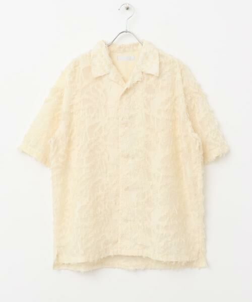 SENSE OF PLACE by URBAN RESEARCH / センスオブプレイス バイ アーバンリサーチ シャツ・ブラウス | フリンジジャガードショートスリーブシャツ | 詳細18