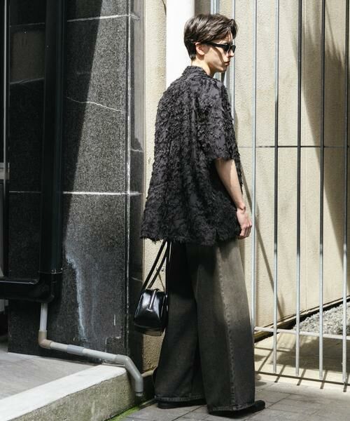 SENSE OF PLACE by URBAN RESEARCH / センスオブプレイス バイ アーバンリサーチ シャツ・ブラウス | フリンジジャガードショートスリーブシャツ | 詳細28