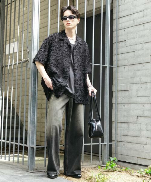 SENSE OF PLACE by URBAN RESEARCH / センスオブプレイス バイ アーバンリサーチ シャツ・ブラウス | フリンジジャガードショートスリーブシャツ | 詳細29