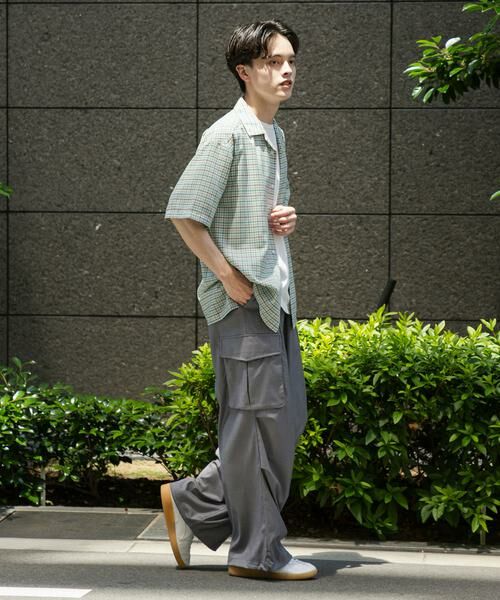 SENSE OF PLACE by URBAN RESEARCH / センスオブプレイス バイ アーバンリサーチ シャツ・ブラウス | チェックオープンカラーショートスリーブシャツ | 詳細17