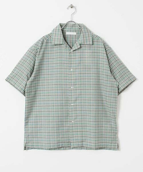 SENSE OF PLACE by URBAN RESEARCH / センスオブプレイス バイ アーバンリサーチ シャツ・ブラウス | チェックオープンカラーショートスリーブシャツ | 詳細18