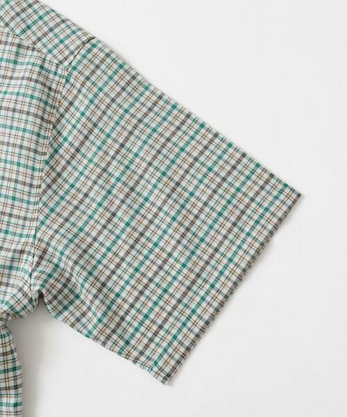 SENSE OF PLACE by URBAN RESEARCH / センスオブプレイス バイ アーバンリサーチ シャツ・ブラウス | チェックオープンカラーショートスリーブシャツ | 詳細19