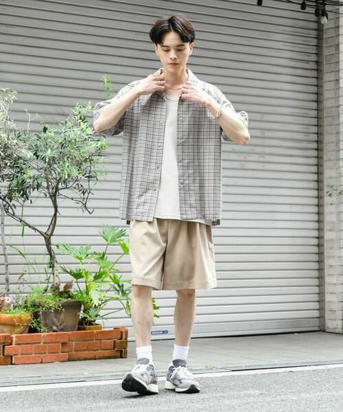 SENSE OF PLACE by URBAN RESEARCH / センスオブプレイス バイ アーバンリサーチ シャツ・ブラウス | チェックオープンカラーショートスリーブシャツ | 詳細29