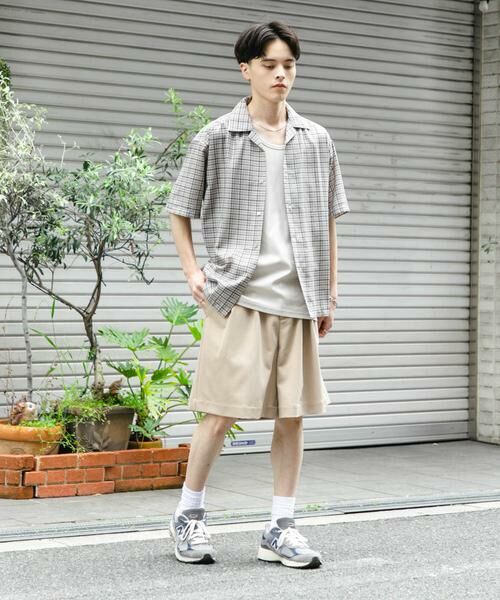 SENSE OF PLACE by URBAN RESEARCH / センスオブプレイス バイ アーバンリサーチ シャツ・ブラウス | チェックオープンカラーショートスリーブシャツ | 詳細30