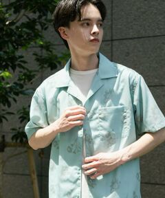 SENSE OF PLACE by URBAN RESEARCH / センスオブプレイス バイ アーバンリサーチ シャツ・ブラウス | 『ユニセックス』ボタニカルオープンカラーショートスリーブシャツ