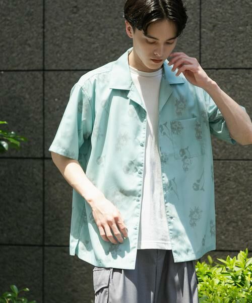SENSE OF PLACE by URBAN RESEARCH / センスオブプレイス バイ アーバンリサーチ シャツ・ブラウス | 『ユニセックス』ボタニカルオープンカラーショートスリーブシャツ | 詳細5