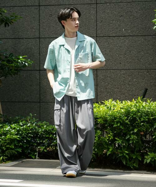 SENSE OF PLACE by URBAN RESEARCH / センスオブプレイス バイ アーバンリサーチ シャツ・ブラウス | 『ユニセックス』ボタニカルオープンカラーショートスリーブシャツ | 詳細7