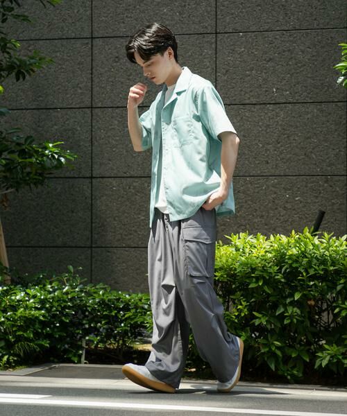 SENSE OF PLACE by URBAN RESEARCH / センスオブプレイス バイ アーバンリサーチ シャツ・ブラウス | 『ユニセックス』ボタニカルオープンカラーショートスリーブシャツ | 詳細8