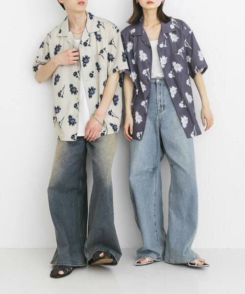 SENSE OF PLACE by URBAN RESEARCH / センスオブプレイス バイ アーバンリサーチ シャツ・ブラウス | 『ユニセックス』ボタニカルオープンカラーショートスリーブシャツ | 詳細21