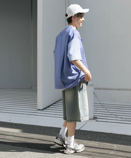 SENSE OF PLACE by URBAN RESEARCH / センスオブプレイス バイ アーバンリサーチ シャツ・ブラウス | バイカラーオープンカラーショートスリーブシャツ | 詳細15