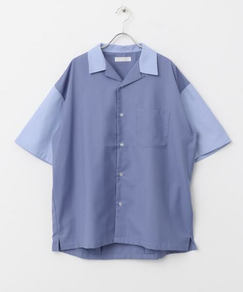 SENSE OF PLACE by URBAN RESEARCH / センスオブプレイス バイ アーバンリサーチ シャツ・ブラウス | バイカラーオープンカラーショートスリーブシャツ | 詳細16