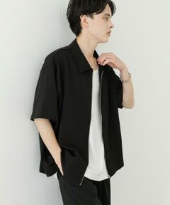 SENSE OF PLACE by URBAN RESEARCH / センスオブプレイス バイ アーバンリサーチ シャツ・ブラウス | ZIPショートスリーブルーズシャツ