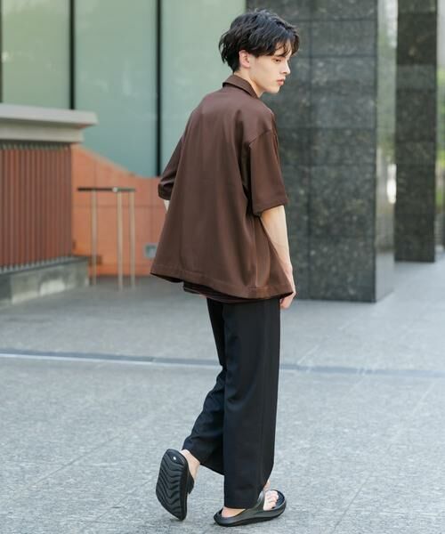 SENSE OF PLACE by URBAN RESEARCH / センスオブプレイス バイ アーバンリサーチ シャツ・ブラウス | ZIPショートスリーブルーズシャツ | 詳細12