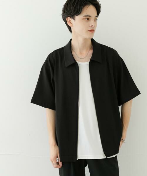 SENSE OF PLACE by URBAN RESEARCH / センスオブプレイス バイ アーバンリサーチ シャツ・ブラウス | ZIPショートスリーブルーズシャツ | 詳細17