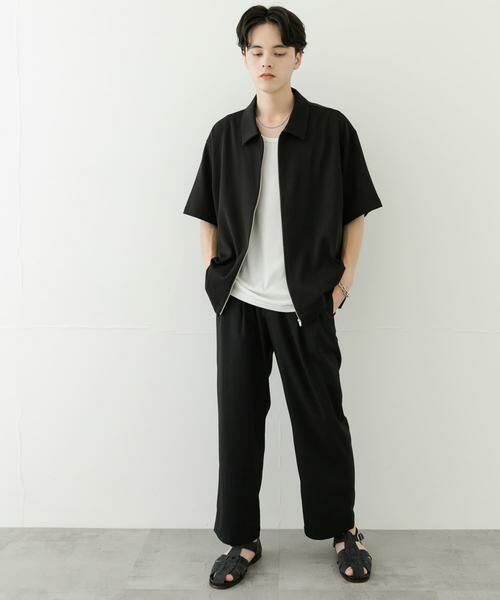 SENSE OF PLACE by URBAN RESEARCH / センスオブプレイス バイ アーバンリサーチ シャツ・ブラウス | ZIPショートスリーブルーズシャツ | 詳細20