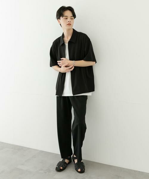 SENSE OF PLACE by URBAN RESEARCH / センスオブプレイス バイ アーバンリサーチ シャツ・ブラウス | ZIPショートスリーブルーズシャツ | 詳細22