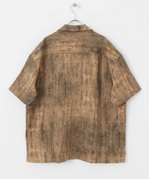 SENSE OF PLACE by URBAN RESEARCH / センスオブプレイス バイ アーバンリサーチ シャツ・ブラウス | マーブルオープンカラーショートスリーブシャツ | 詳細8
