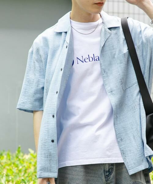 SENSE OF PLACE by URBAN RESEARCH / センスオブプレイス バイ アーバンリサーチ シャツ・ブラウス | マーブルオープンカラーショートスリーブシャツ | 詳細12