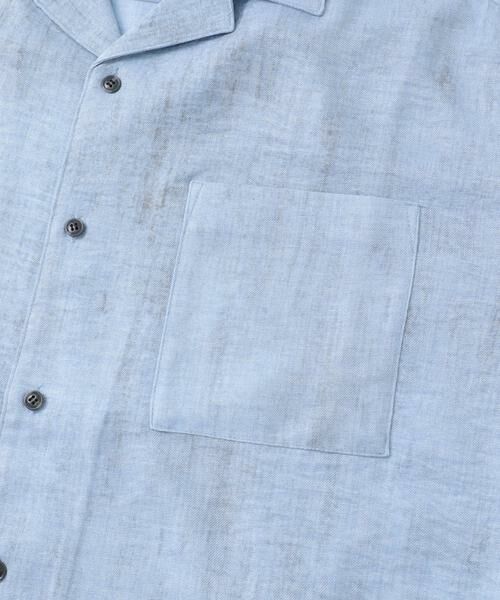 SENSE OF PLACE by URBAN RESEARCH / センスオブプレイス バイ アーバンリサーチ シャツ・ブラウス | マーブルオープンカラーショートスリーブシャツ | 詳細19