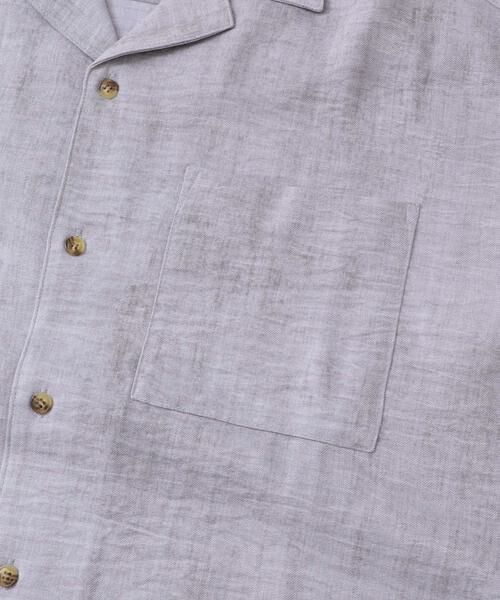 SENSE OF PLACE by URBAN RESEARCH / センスオブプレイス バイ アーバンリサーチ シャツ・ブラウス | マーブルオープンカラーショートスリーブシャツ | 詳細28