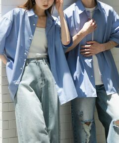 SENSE OF PLACE by URBAN RESEARCH / センスオブプレイス バイ アーバンリサーチ シャツ・ブラウス | 『ユニセックス』リラックスフィットレギュラーカラーショートスリーブシャツ