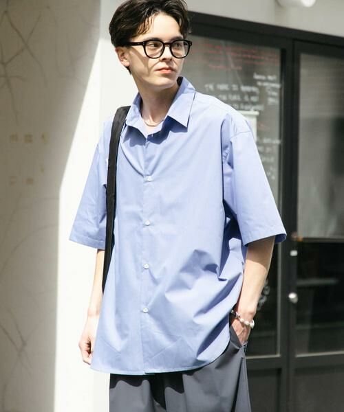 SENSE OF PLACE by URBAN RESEARCH / センスオブプレイス バイ アーバンリサーチ シャツ・ブラウス | 『ユニセックス』リラックスフィットレギュラーカラーショートスリーブシャツ | 詳細1