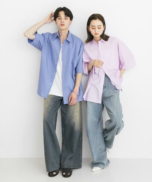 SENSE OF PLACE by URBAN RESEARCH / センスオブプレイス バイ アーバンリサーチ シャツ・ブラウス | 『ユニセックス』リラックスフィットレギュラーカラーショートスリーブシャツ | 詳細20