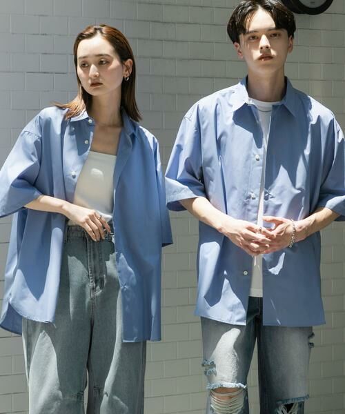 SENSE OF PLACE by URBAN RESEARCH / センスオブプレイス バイ アーバンリサーチ シャツ・ブラウス | 『ユニセックス』リラックスフィットレギュラーカラーショートスリーブシャツ | 詳細3