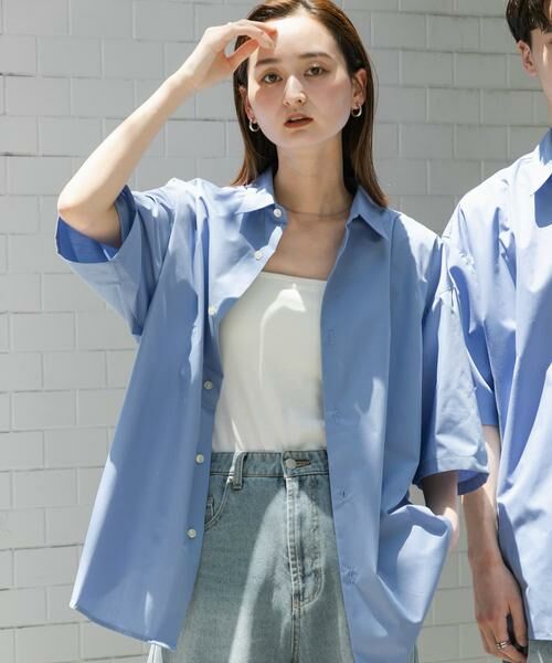 SENSE OF PLACE by URBAN RESEARCH / センスオブプレイス バイ アーバンリサーチ シャツ・ブラウス | 『ユニセックス』リラックスフィットレギュラーカラーショートスリーブシャツ | 詳細5