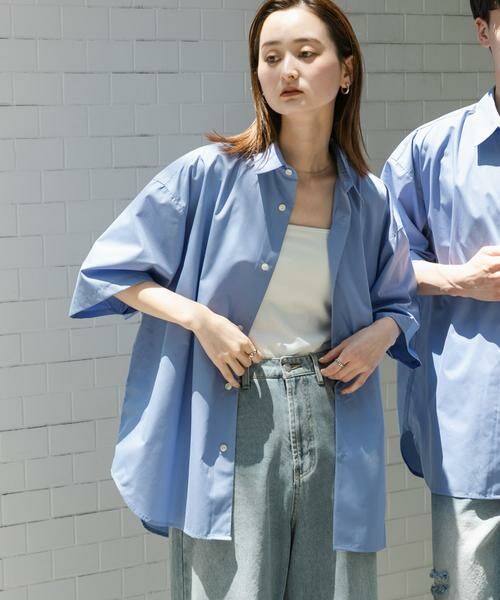 SENSE OF PLACE by URBAN RESEARCH / センスオブプレイス バイ アーバンリサーチ シャツ・ブラウス | 『ユニセックス』リラックスフィットレギュラーカラーショートスリーブシャツ | 詳細6