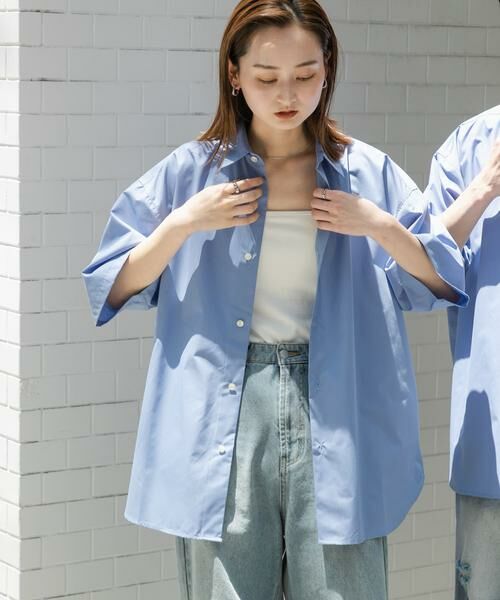 SENSE OF PLACE by URBAN RESEARCH / センスオブプレイス バイ アーバンリサーチ シャツ・ブラウス | 『ユニセックス』リラックスフィットレギュラーカラーショートスリーブシャツ | 詳細7