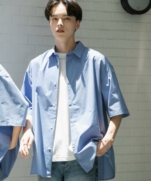 SENSE OF PLACE by URBAN RESEARCH / センスオブプレイス バイ アーバンリサーチ シャツ・ブラウス | 『ユニセックス』リラックスフィットレギュラーカラーショートスリーブシャツ | 詳細8