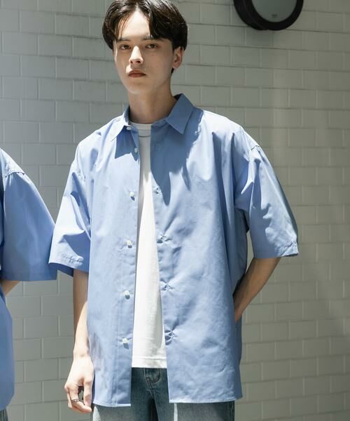 SENSE OF PLACE by URBAN RESEARCH / センスオブプレイス バイ アーバンリサーチ シャツ・ブラウス | 『ユニセックス』リラックスフィットレギュラーカラーショートスリーブシャツ | 詳細9