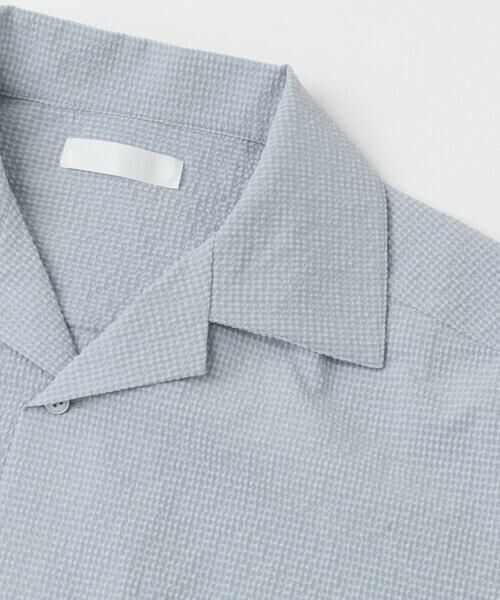SENSE OF PLACE by URBAN RESEARCH / センスオブプレイス バイ アーバンリサーチ シャツ・ブラウス | シアサッカーオープンカラーショートスリーブシャツ | 詳細9