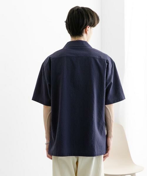 SENSE OF PLACE by URBAN RESEARCH / センスオブプレイス バイ アーバンリサーチ シャツ・ブラウス | シアサッカーオープンカラーショートスリーブシャツ | 詳細19