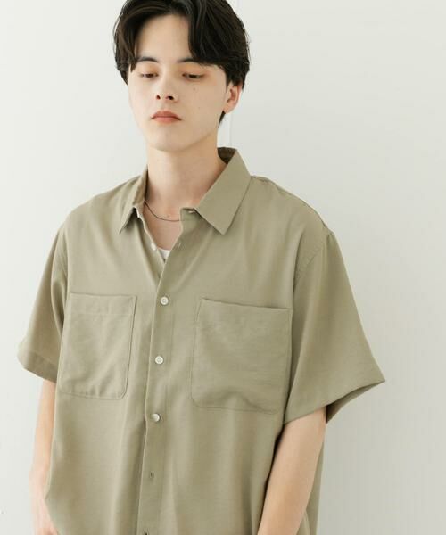 SENSE OF PLACE by URBAN RESEARCH / センスオブプレイス バイ アーバンリサーチ シャツ・ブラウス | ソフトツイルWPKレギュラーカラーショートスリーブシャツ | 詳細2