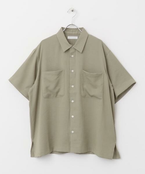 SENSE OF PLACE by URBAN RESEARCH / センスオブプレイス バイ アーバンリサーチ シャツ・ブラウス | ソフトツイルWPKレギュラーカラーショートスリーブシャツ | 詳細8