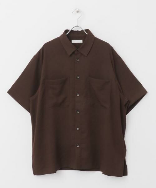SENSE OF PLACE by URBAN RESEARCH / センスオブプレイス バイ アーバンリサーチ シャツ・ブラウス | ソフトツイルWPKレギュラーカラーショートスリーブシャツ | 詳細26