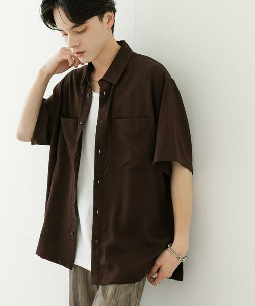 SENSE OF PLACE by URBAN RESEARCH / センスオブプレイス バイ アーバンリサーチ シャツ・ブラウス | ソフトツイルWPKレギュラーカラーショートスリーブシャツ | 詳細17