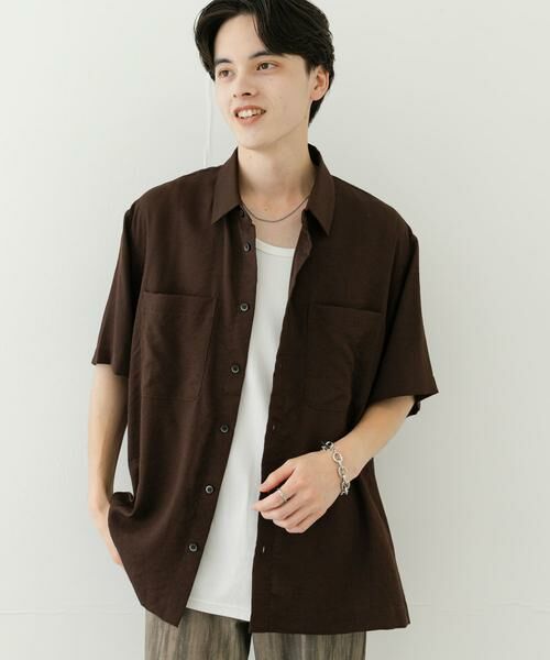 SENSE OF PLACE by URBAN RESEARCH / センスオブプレイス バイ アーバンリサーチ シャツ・ブラウス | ソフトツイルWPKレギュラーカラーショートスリーブシャツ | 詳細18