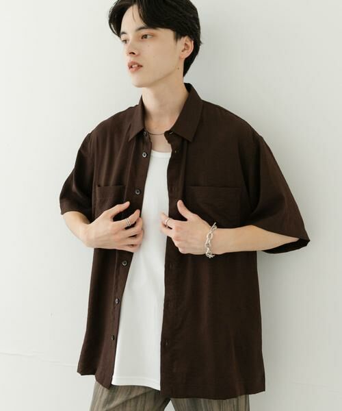 SENSE OF PLACE by URBAN RESEARCH / センスオブプレイス バイ アーバンリサーチ シャツ・ブラウス | ソフトツイルWPKレギュラーカラーショートスリーブシャツ | 詳細19