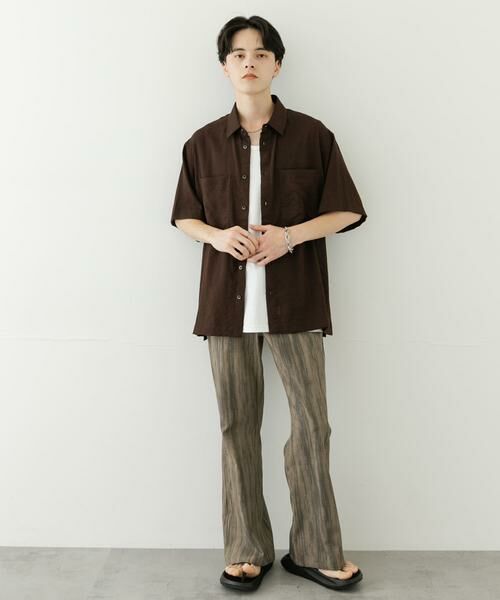 SENSE OF PLACE by URBAN RESEARCH / センスオブプレイス バイ アーバンリサーチ シャツ・ブラウス | ソフトツイルWPKレギュラーカラーショートスリーブシャツ | 詳細21