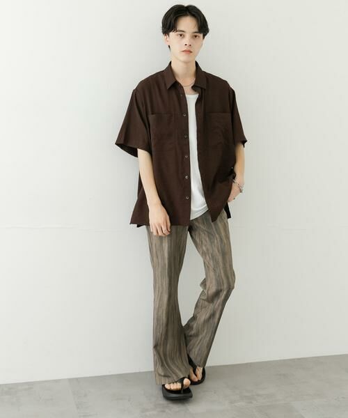 SENSE OF PLACE by URBAN RESEARCH / センスオブプレイス バイ アーバンリサーチ シャツ・ブラウス | ソフトツイルWPKレギュラーカラーショートスリーブシャツ | 詳細22