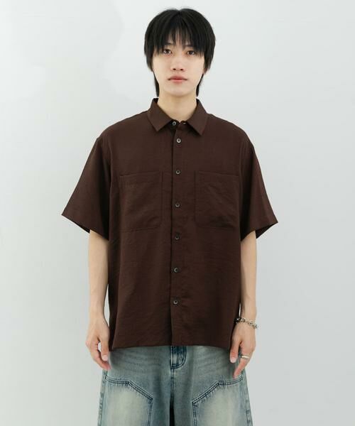 SENSE OF PLACE by URBAN RESEARCH / センスオブプレイス バイ アーバンリサーチ シャツ・ブラウス | ソフトツイルWPKレギュラーカラーショートスリーブシャツ | 詳細23