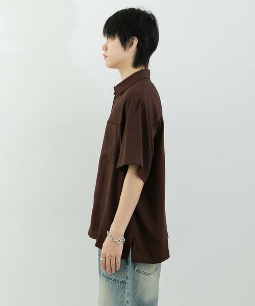 SENSE OF PLACE by URBAN RESEARCH / センスオブプレイス バイ アーバンリサーチ シャツ・ブラウス | ソフトツイルWPKレギュラーカラーショートスリーブシャツ | 詳細24