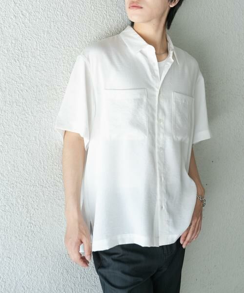 SENSE OF PLACE by URBAN RESEARCH / センスオブプレイス バイ アーバンリサーチ シャツ・ブラウス | ソフトツイルWPKレギュラーカラーショートスリーブシャツ | 詳細29