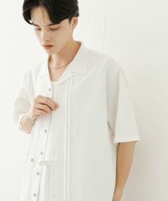 SENSE OF PLACE by URBAN RESEARCH / センスオブプレイス バイ アーバンリサーチ シャツ・ブラウス | デザインオープンカラーショートスリーブシャツ