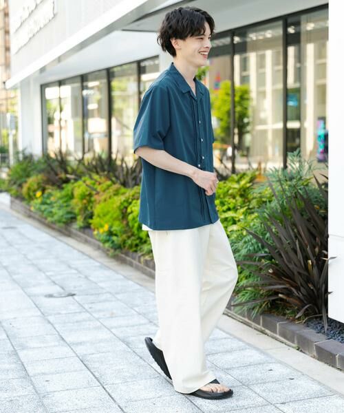 SENSE OF PLACE by URBAN RESEARCH / センスオブプレイス バイ アーバンリサーチ シャツ・ブラウス | デザインオープンカラーショートスリーブシャツ | 詳細6